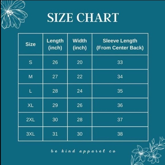 Blue Embroidered Crewneck Sweatshirt "Be Kind" - Picture 6 of 6